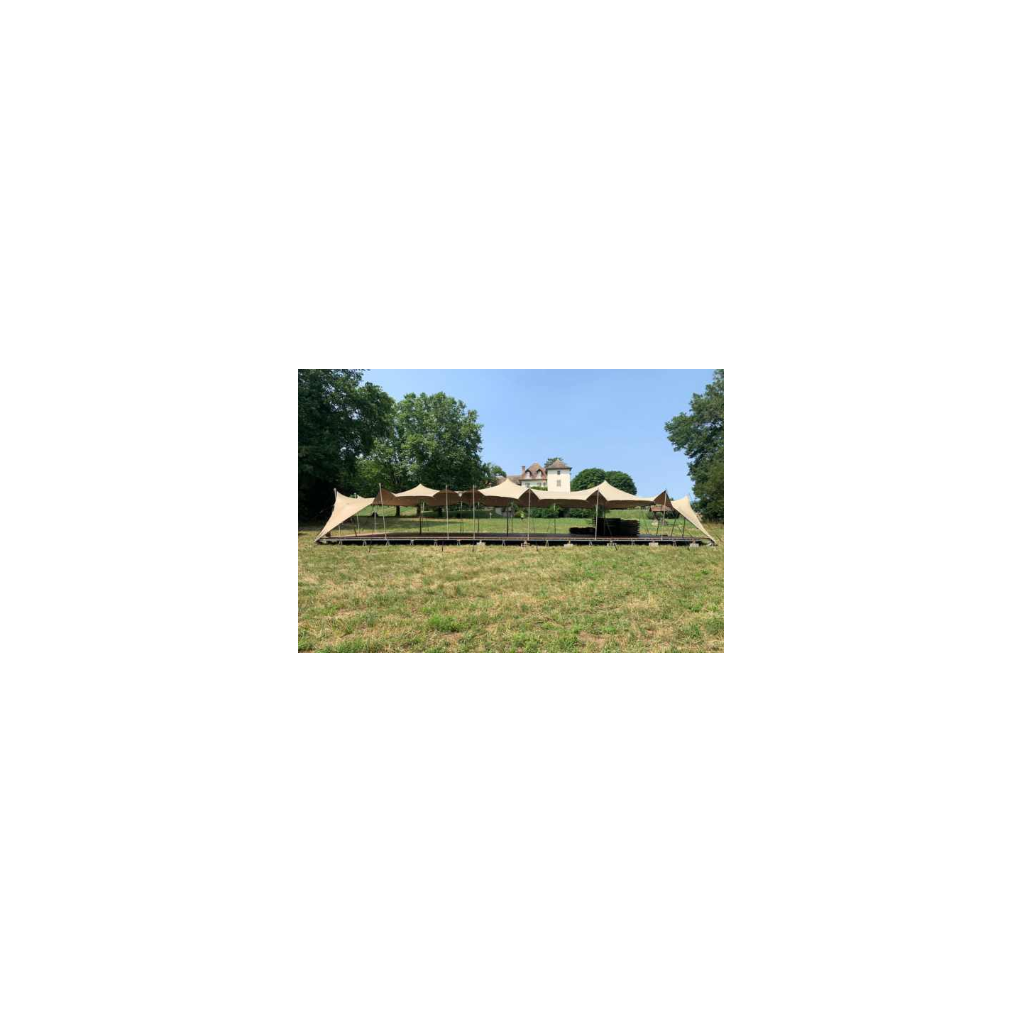 Tente nomade L - 230m²