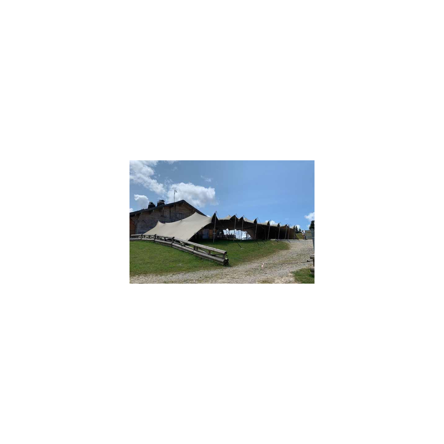 Tente nomade XL - 310m²