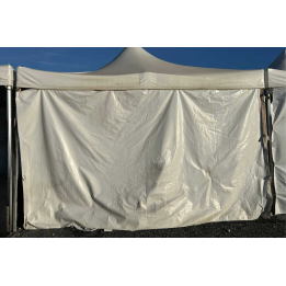 Mur blanc 4 x 4 m