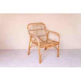 Fauteuil en osier