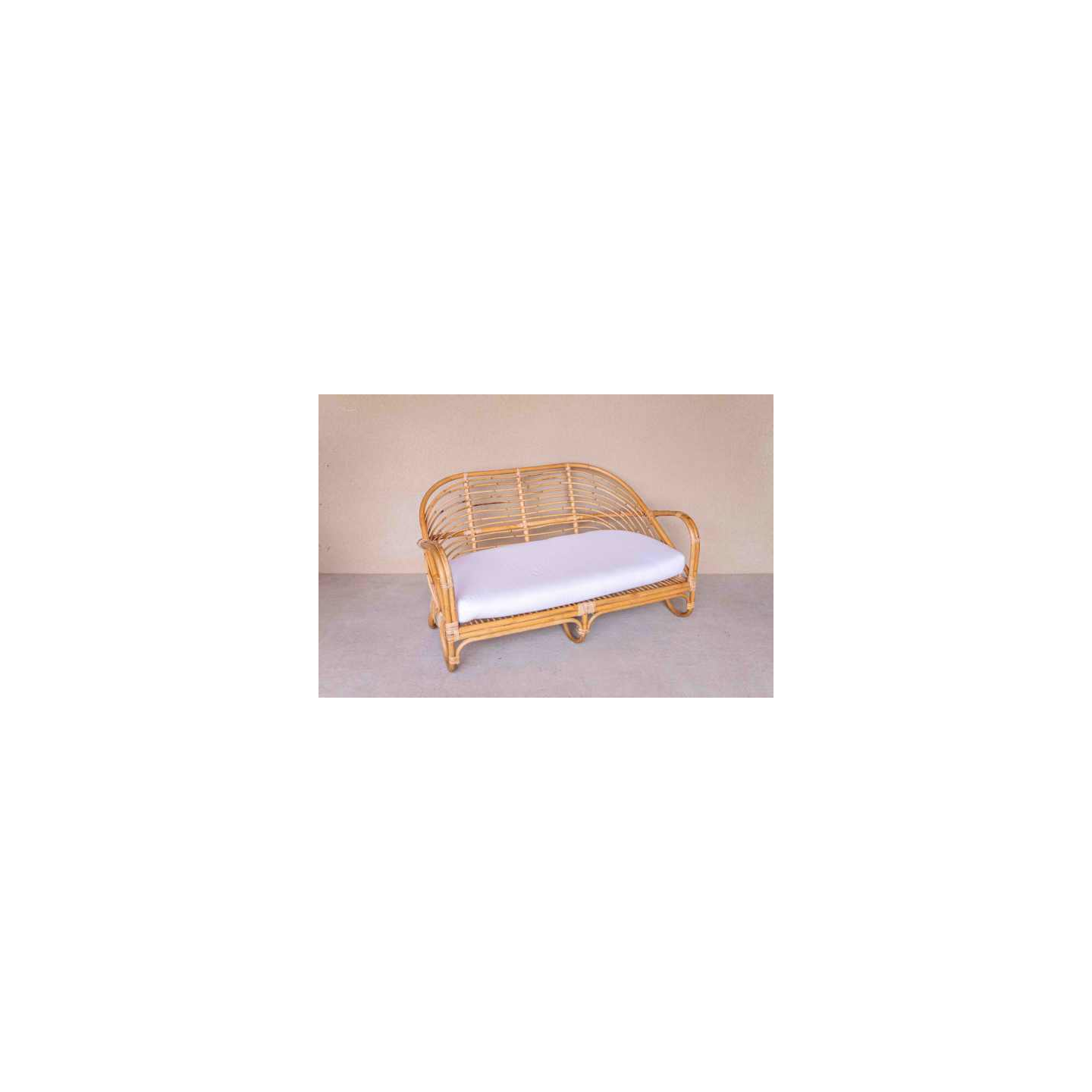 Banquette en osier