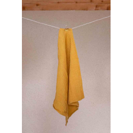 Serviette gaze de Coton Jaune Serviette gaze de Coton Jaune