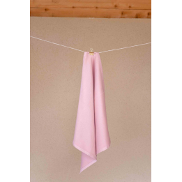 Serviette tissu rose poudré Serviette tissu rose poudré