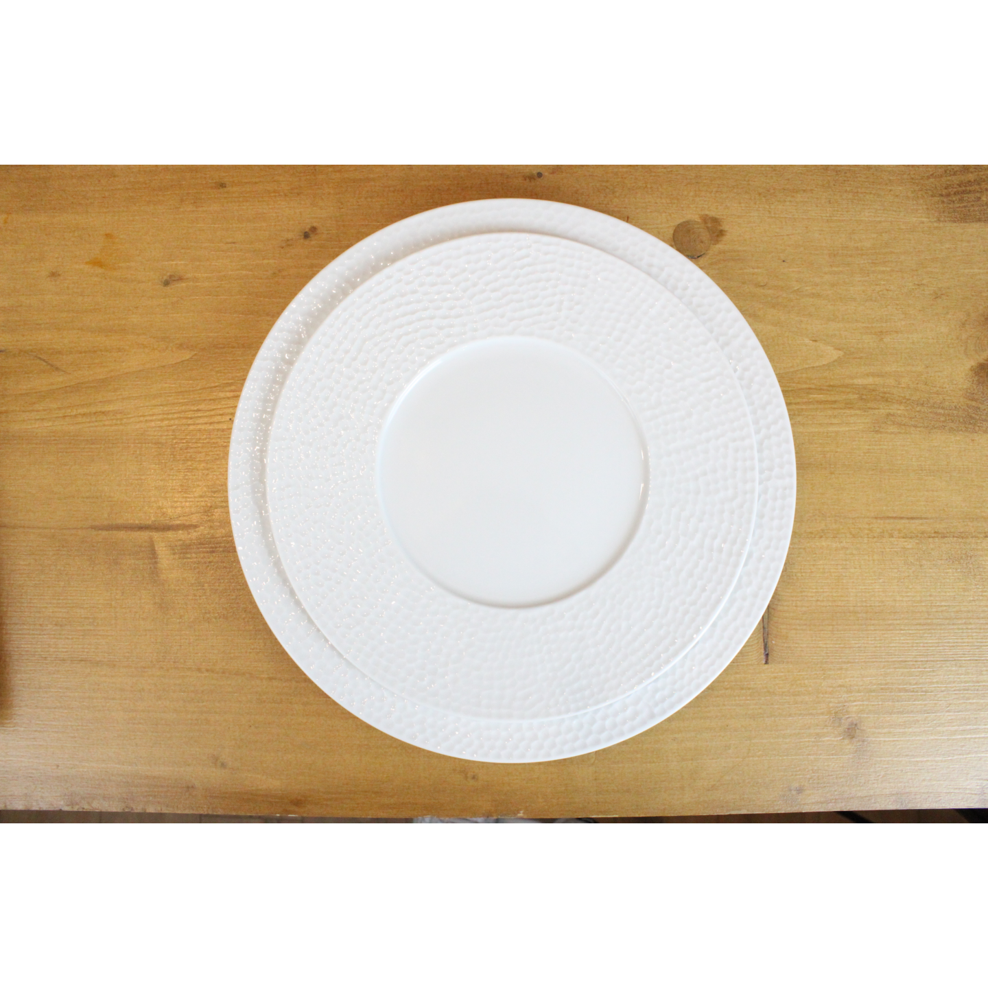 Assiette Plate Martelé 24cm
