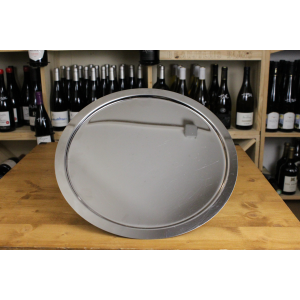 Plateau inox rond 35cm