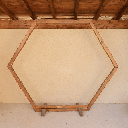 Arche de cérémonie hexagonale