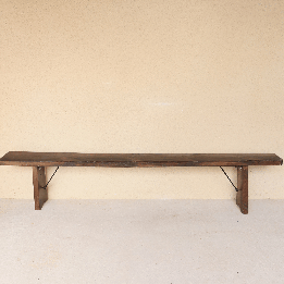Banc en bois massif (4 personnes)