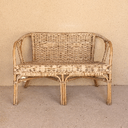 Banquette en rotin