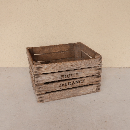 Caisse de pomme ancienne en bois Caisse de pomme ancienne en bois