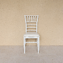 Chaise chivari blanche