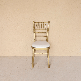Chaise Chivari dorée