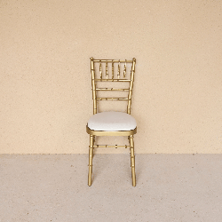 Chaise Chivari dorée