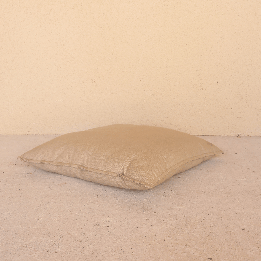 Coussin beige 40x40 cm