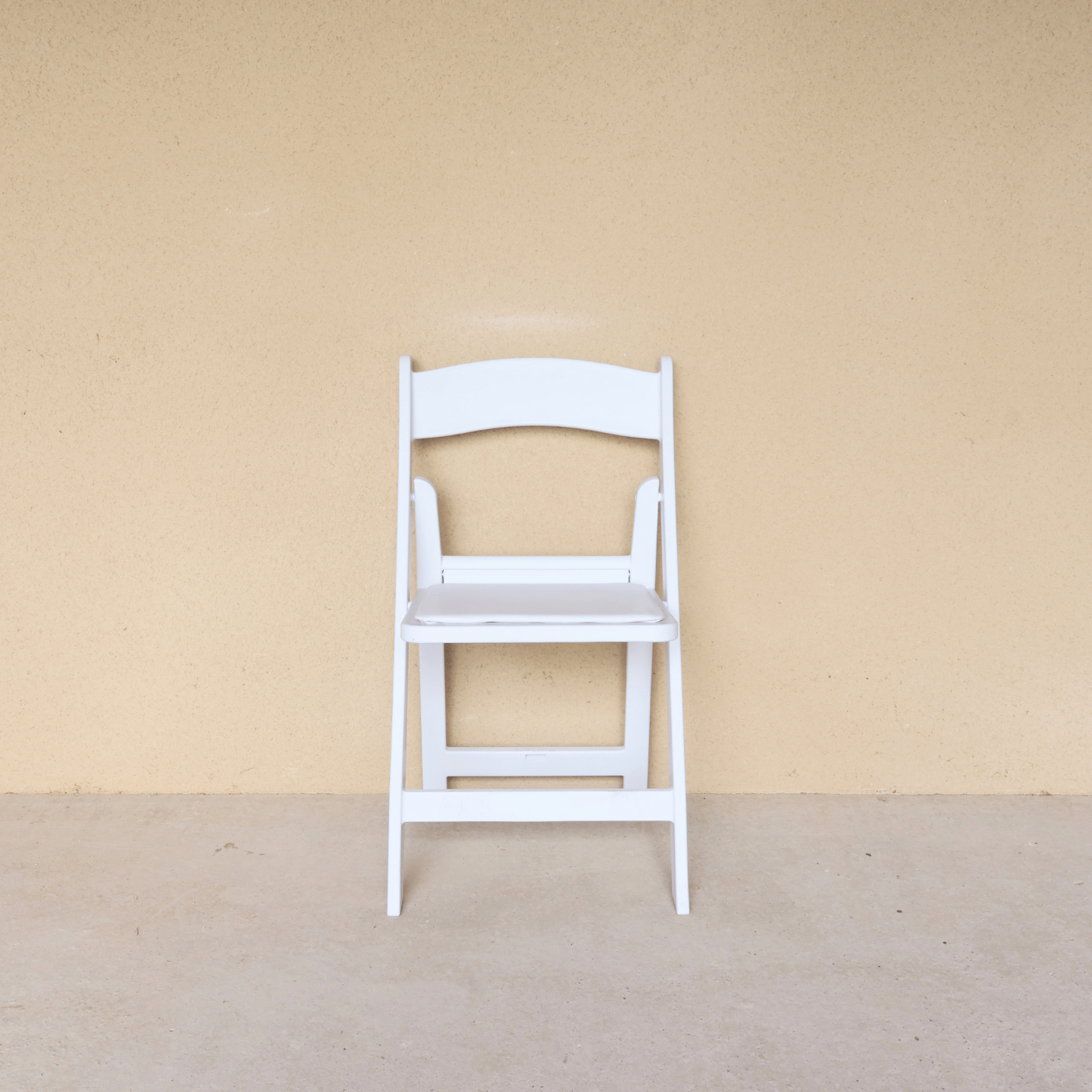 Chaise Wedding pliante blanche