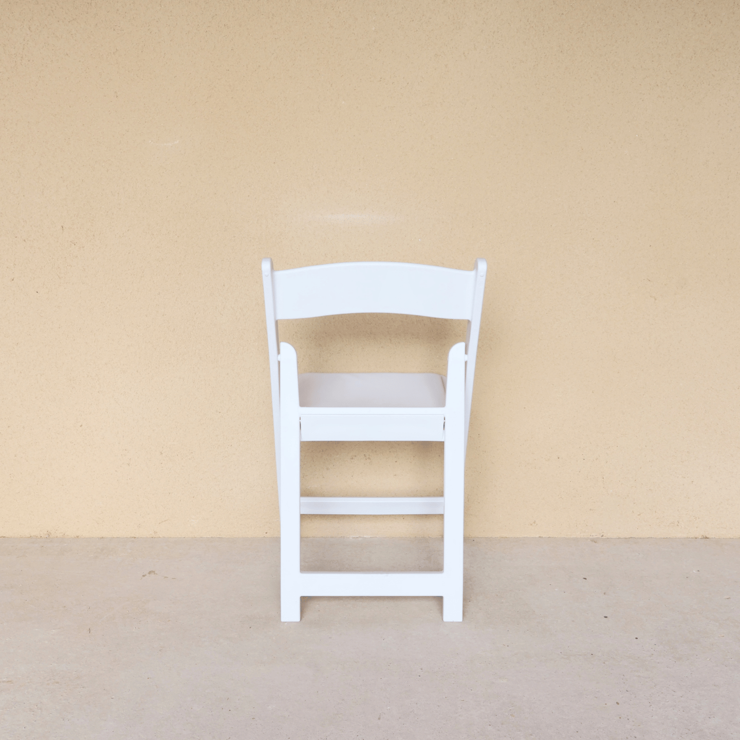 Chaise Wedding pliante blanche