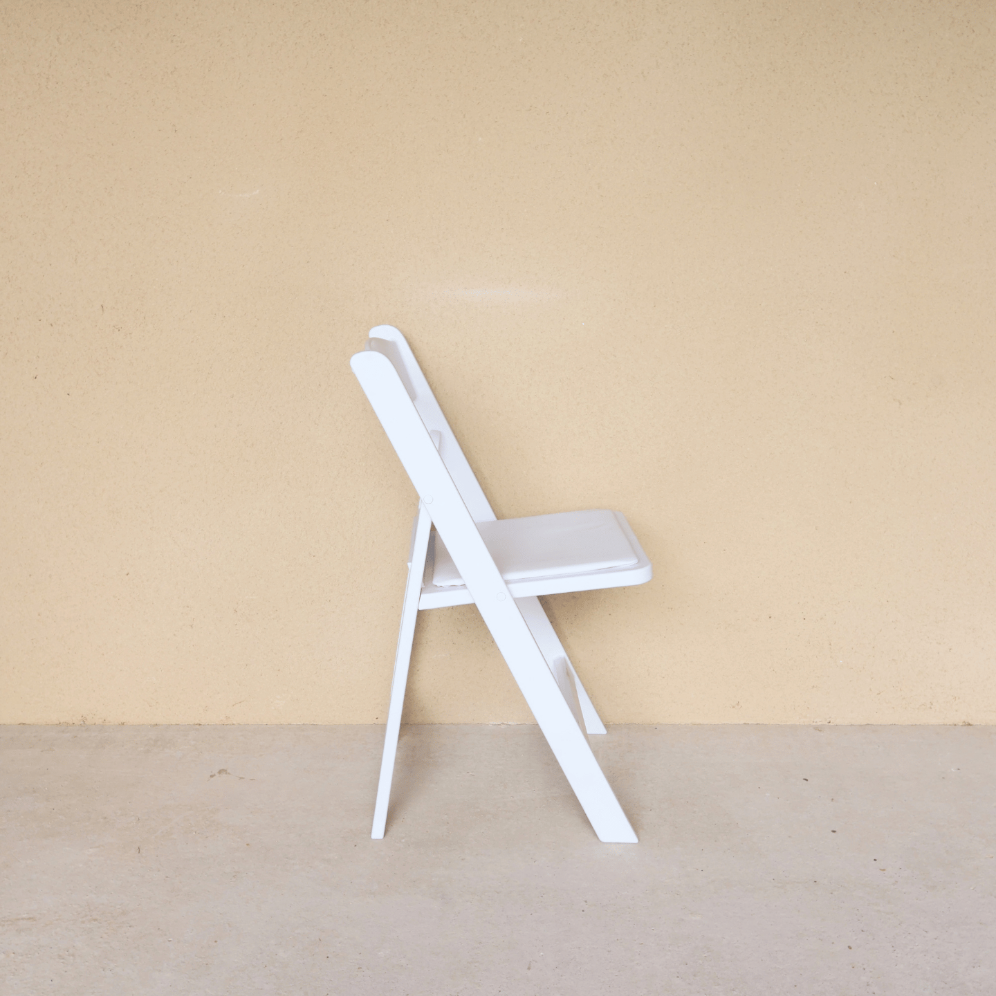 Chaise Wedding pliante blanche