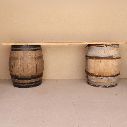 Planche pour buffet tonneau - Bois clair