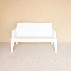 Salon de jardin Lounge blanc