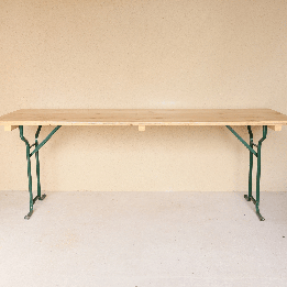 Table rectangulaire Bois L 220cm x l 70cm x H 76cm