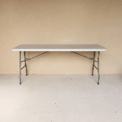Table rectangulaire PVC L 183cm x l 76cm x H 76cm