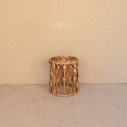Table basse en rotin