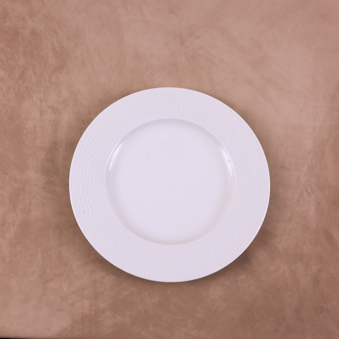 Assiette Plate Martelé 24cm