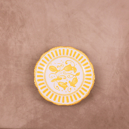 Assiette à dessert Napoli jaune 21cm Assiette à dessert Napoli jaune 21cm