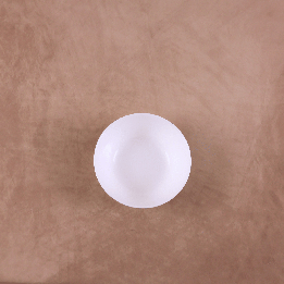 Bol blanc en verre trempé opale Bol blanc en verre trempé opale