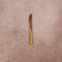 Couteau de table doré
