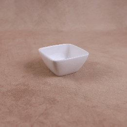 Coupelle porcelaine carrée Coupelle porcelaine carrée