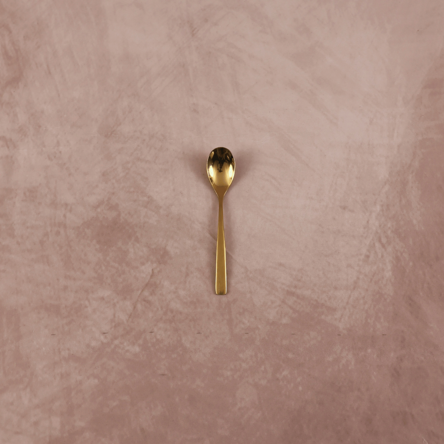 Cuillère à café dorée