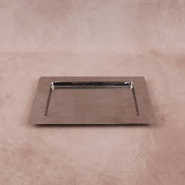 Plateau inox rectangulaire 32 cm Plateau inox rectangulaire 32 cm