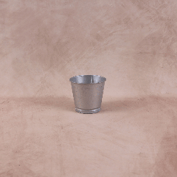 Pot En Zinc Argent