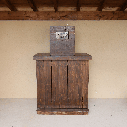 Cache en bois pour tireuse à bière
