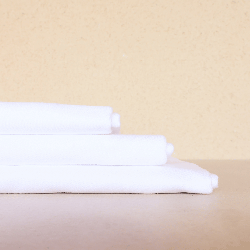 Nappe coton blanc 150 x 250