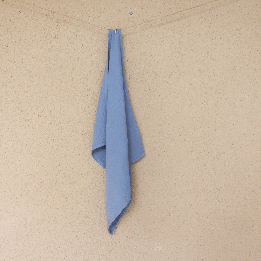 Serviette gaze de Coton Bleue Serviette gaze de Coton Bleue