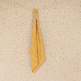 Serviette gaze de coton Jaune Serviette gaze de coton Jaune