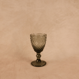 Verre à pied Diamant fumé 20cl
