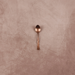 Cuillère à café cuivrée mate
