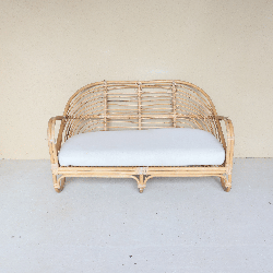 Banquette en osier