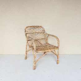 Fauteuil en osier