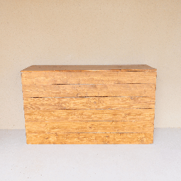 Buffet en bois pliant