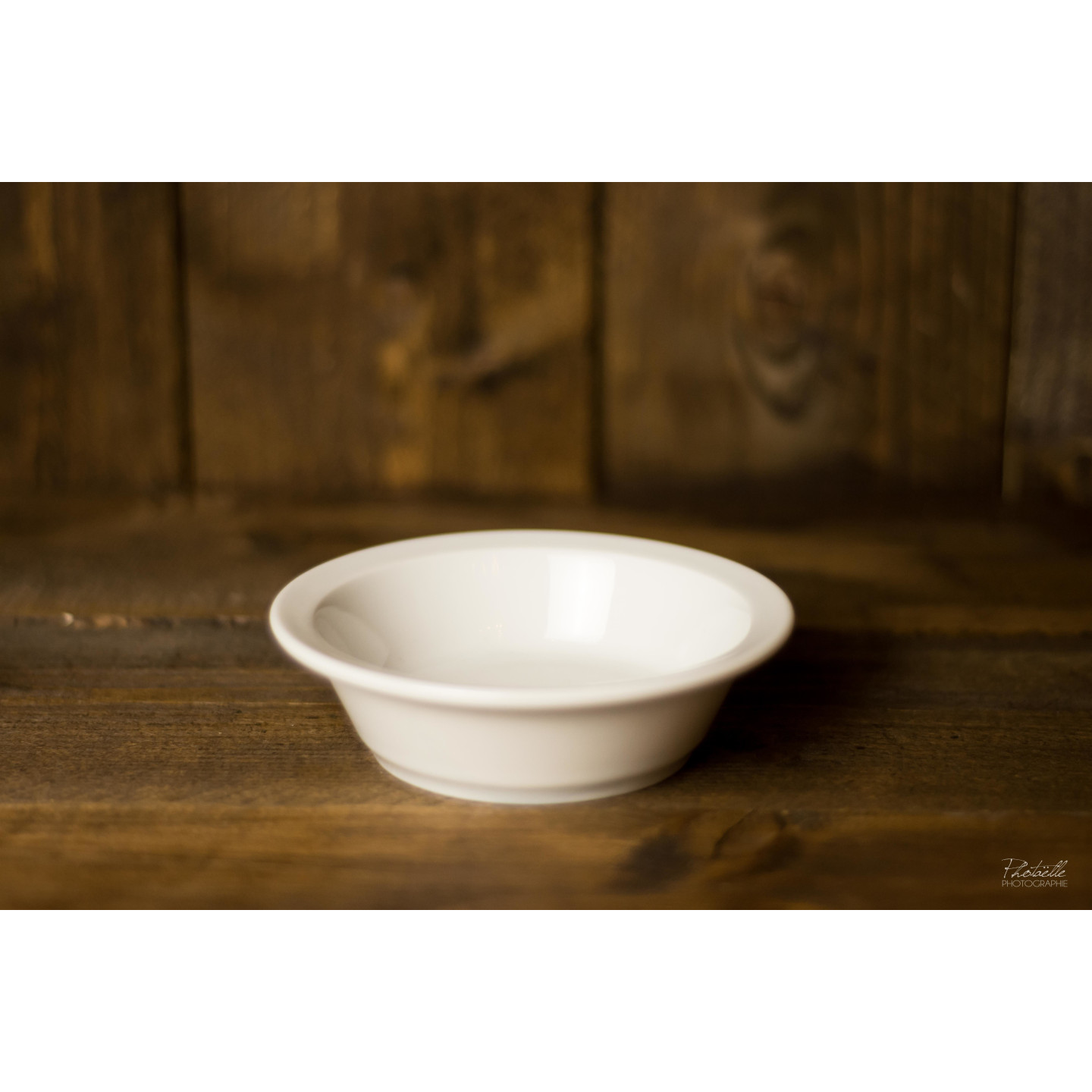 Coupelle en porcelaine ronde