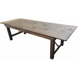 Table en bois massif Heritage L 213cm x 102cm x H 76cm